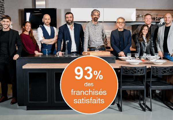 93% des franchisés satisfaits