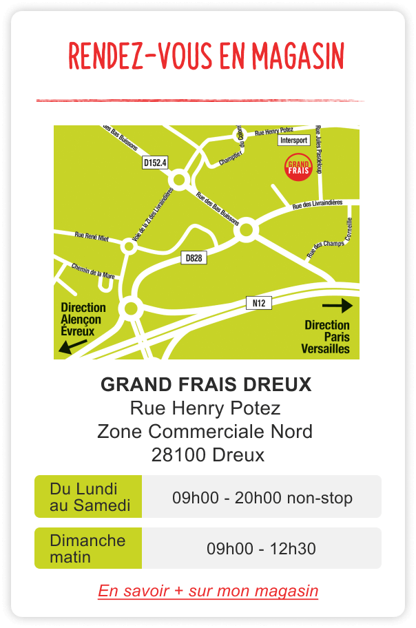 Grand Frais DREUX