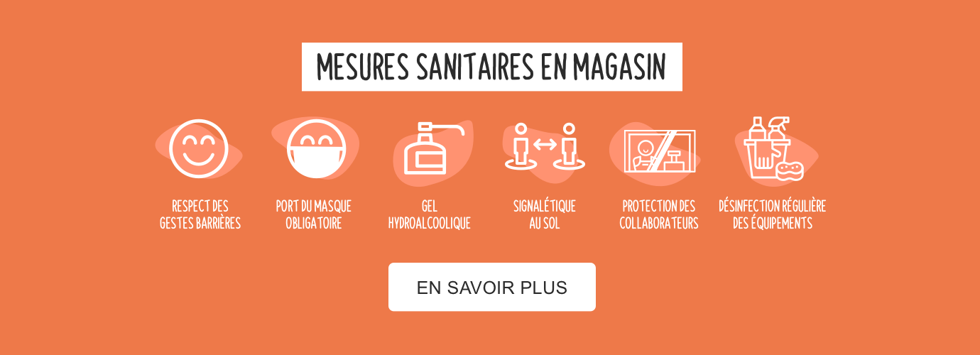 MESURES SANITAIRES EN MAGASIN