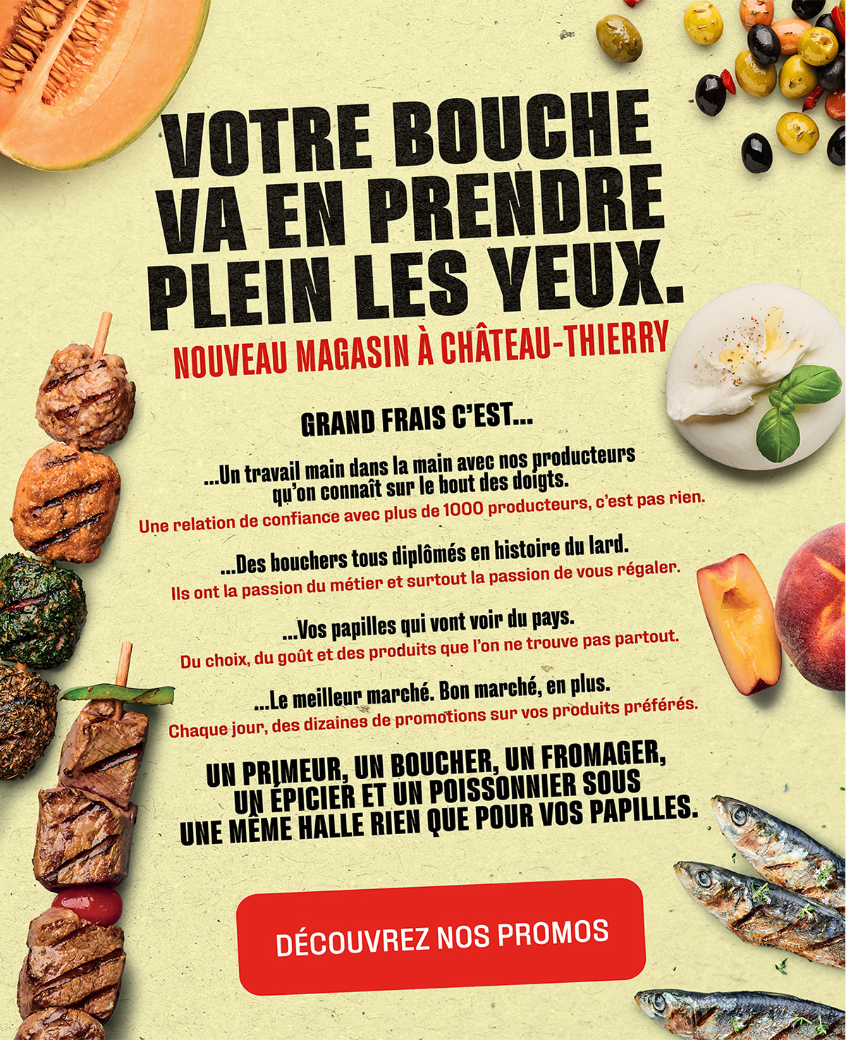 VOTRE BOUCHE VA EN PRENDRE PLEIN LES YEUX. NOUVEAU MAGASIN À CHÂTEAU-THIERRY