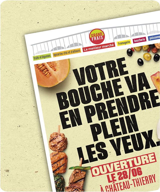 VOTRE BOUCHE VA EN PRENDRE PLEIN LES YEUX.